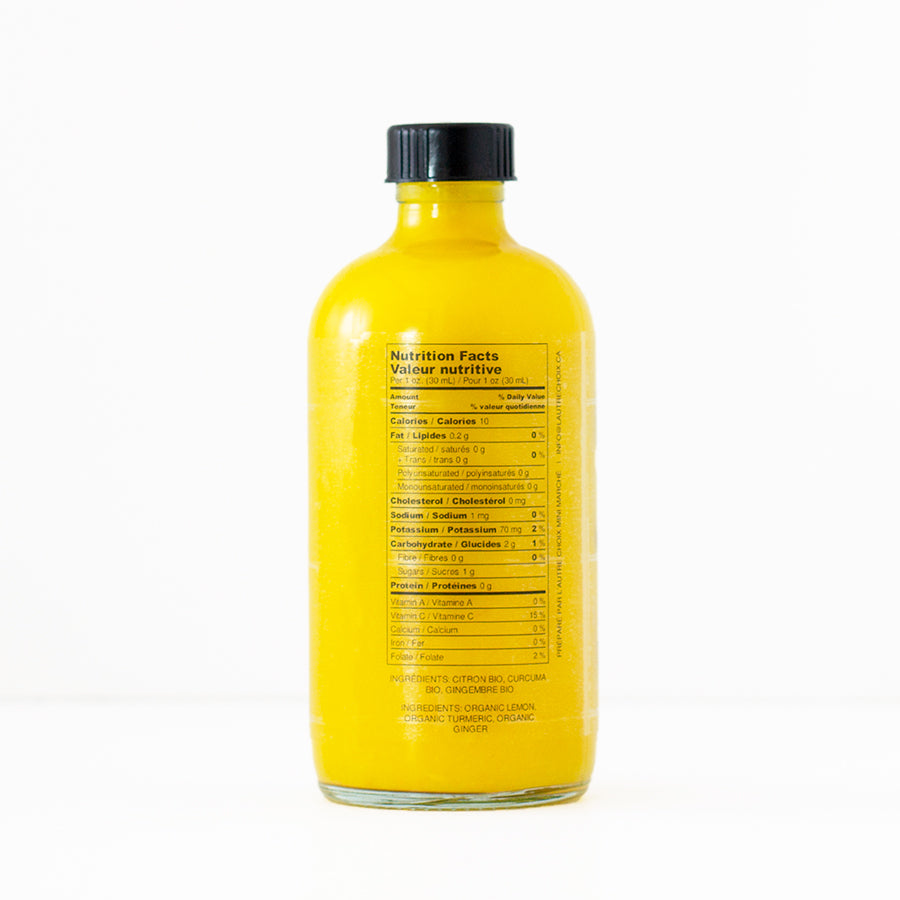Lemon Turmeric Ginger Tonic